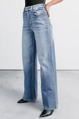Kaylee High Rise Stud Detailed Cello Jeans (Medium)