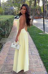 Light Of Amour Maxi Dress Lemon