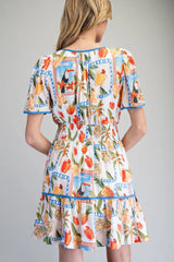 Leilani Tropical Mini Dress