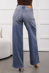 Kaylee High Rise Stud Detailed Cello Jeans (Medium)
