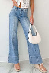 Mariana Flared Tummy Control Risen Jeans (Medium)