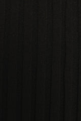 Carson Knit Midi Skirt - Black