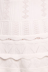 Acacia Mini Dress - Off White