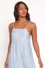 Bennie Midi Dress - Pale Blue