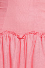 Clover Midi Dress - Pink
