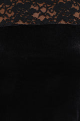 Caitlin Top - Black Velvet