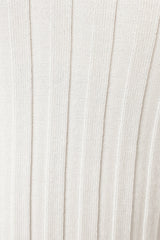 Charlie Knit Top - White