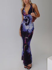 Bittersuite Cowl Maxi Dress Black