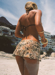 Aradela Tie Side Sarong Tiger