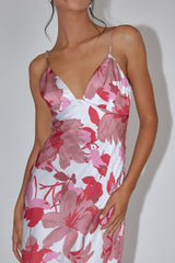 Egypt Cami Strap Maxi Dress Print Pink