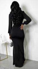 Alara Maxi Dress - Black