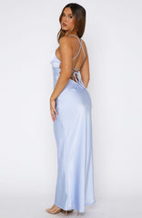 It's Not The Same Maxi Dress Baby Blue