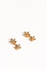 Jasmine Earrings - Gold