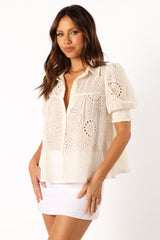 Janelle Top - White