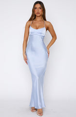 It's Not The Same Maxi Dress Baby Blue