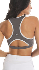 Track & Field Bra - Gray